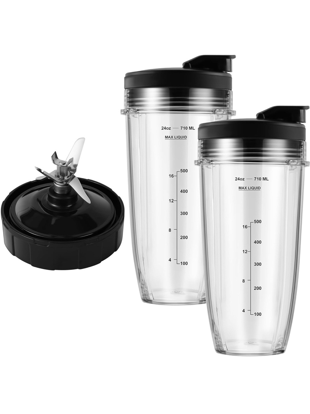 MEET JUICE Blender Replacement Parts Compatible with Ninja Auto-iQ Blenders